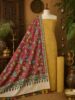 Premium Mustard Yellow Cotton Suit Set with Kalamkari Printed Dupatta | Unstitched Dress Material